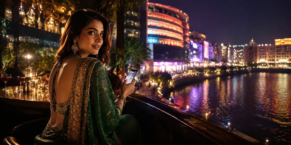 Mobile casino player registering account in Delhi's Connaught Place